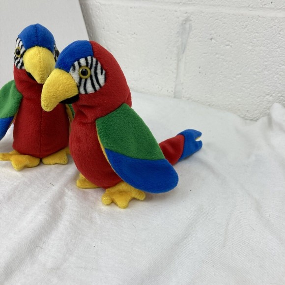 Ty 4197 Beanie Baby "Jabber The Parrot Tropical Bird" Retired - Picture 2 of 7